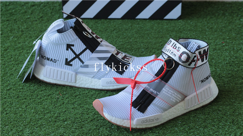 OFF-WHITE x Adidas NMD City Sock Real Boost